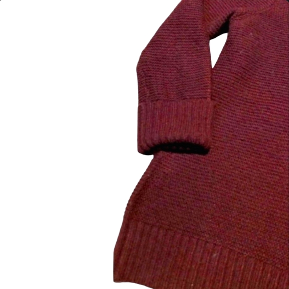 GAP Aubergine Wool Blend Pullover Sweater - Picture 3 of 6
